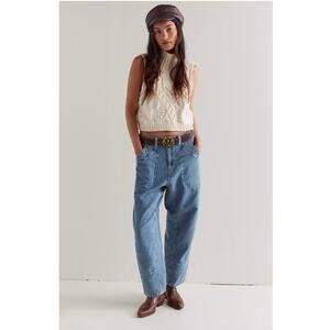 Free People We The Free Midnight Voyage Harem Jeans Large